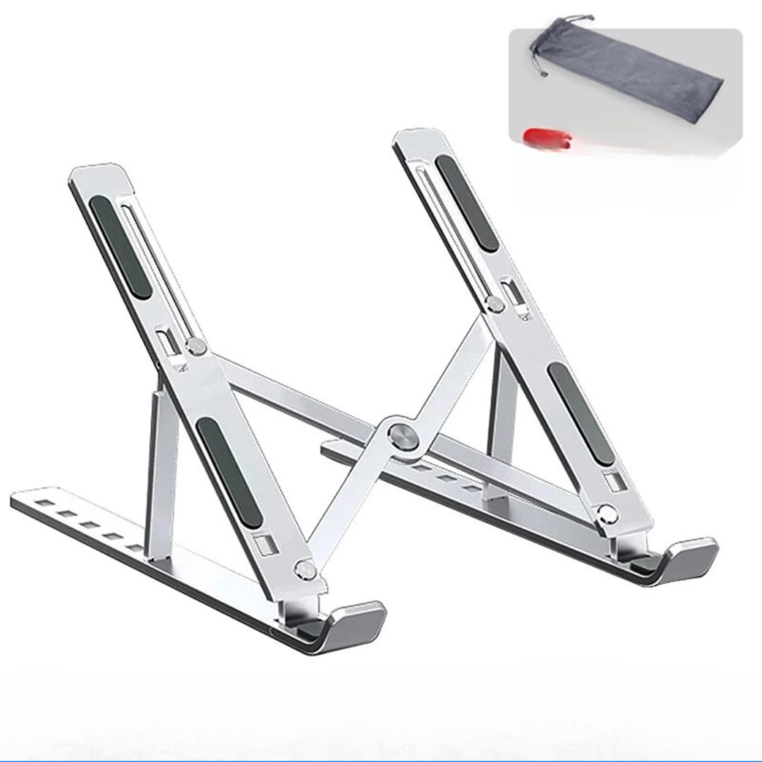 Soporte Notebook Aluminio plegable portatil