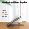 Soporte Notebook Aluminio plegable portatil